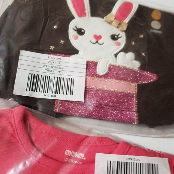 Gymboree Star of the Show NWT 12-18 month leggings, bodysuit, shirt & curlies - Picture 6 of 6